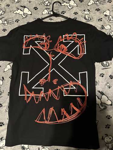 Off-White Off white monster embroidered tee Gently