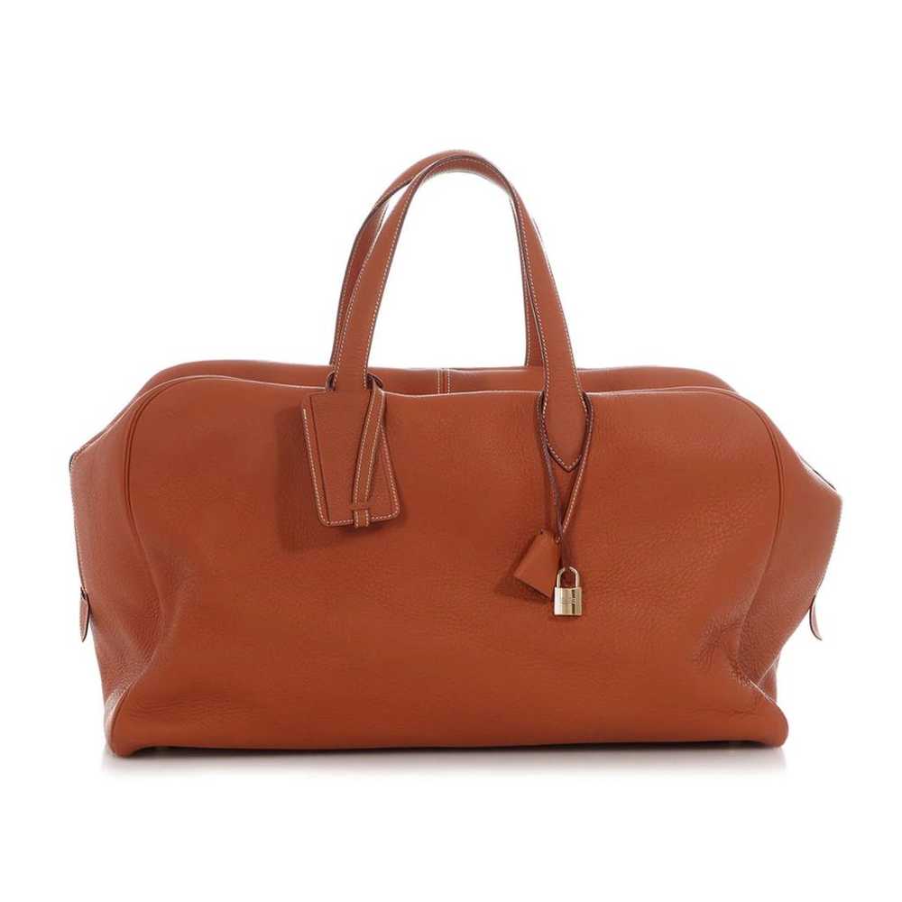 Hermès Victoria leather satchel - image 1