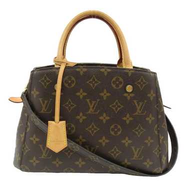 Louis Vuitton Montaigne leather handbag