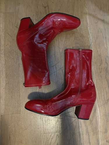 Gucci Gucci cruise red patent men heels - image 1