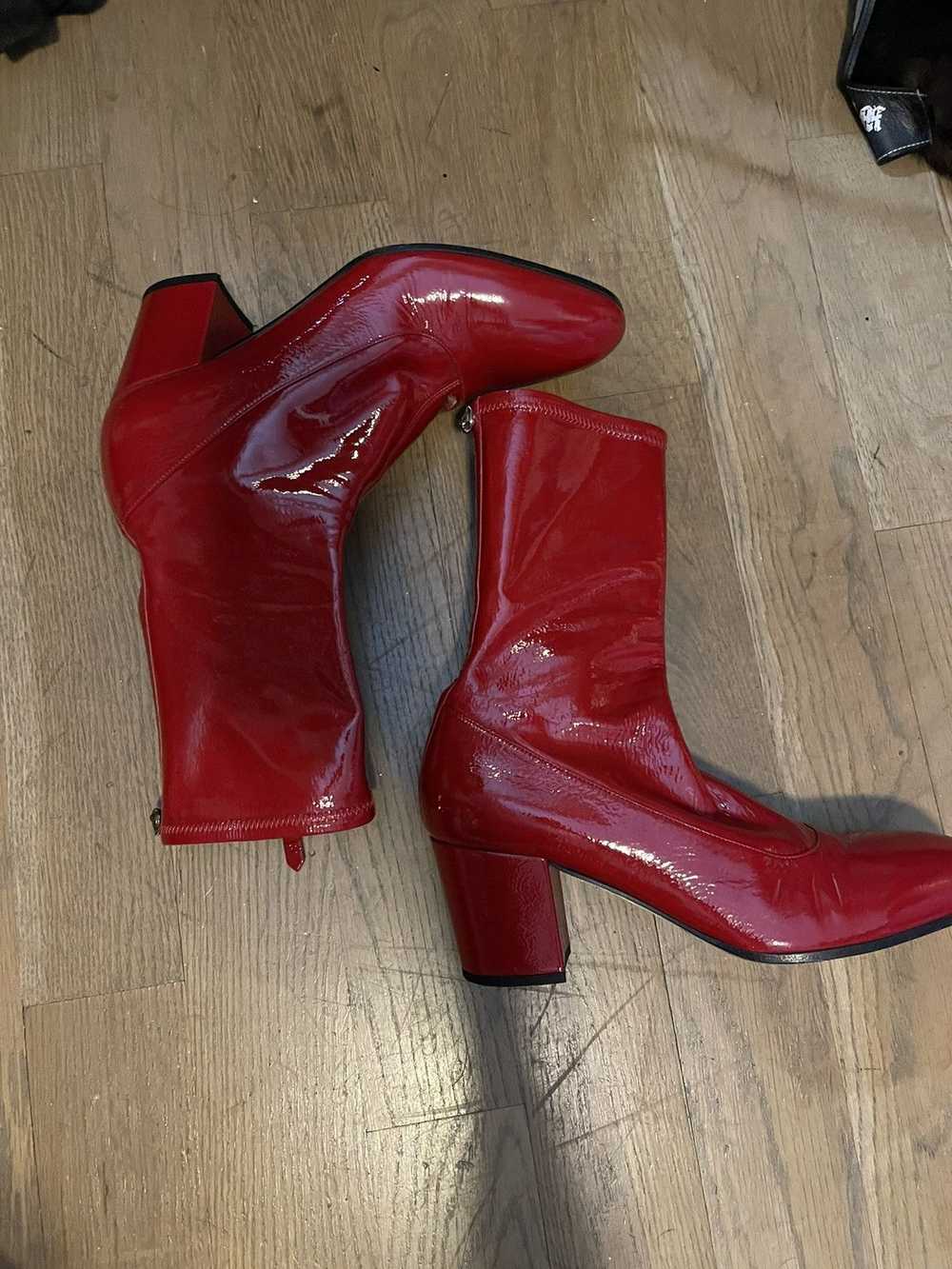 Gucci Gucci cruise red patent men heels - image 3