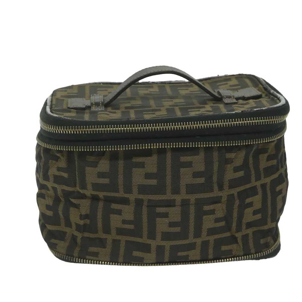 Fendi FENDI Zucca Canvas Vanity Cosmetic Pouch Br… - image 12