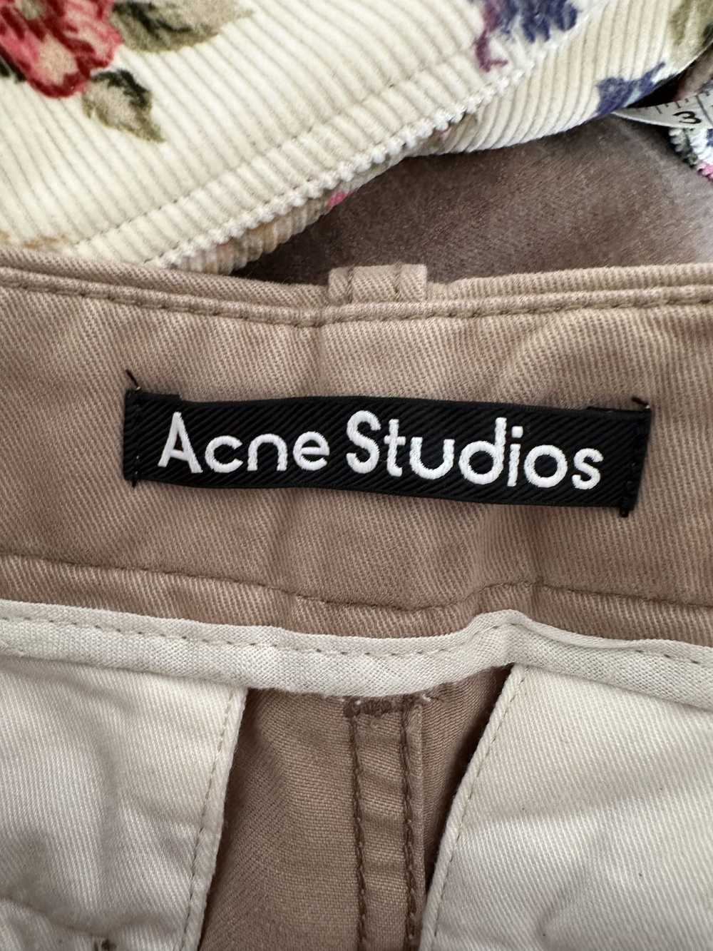 Acne Studios Acne Studios Distressed Wide Leg Tro… - image 7