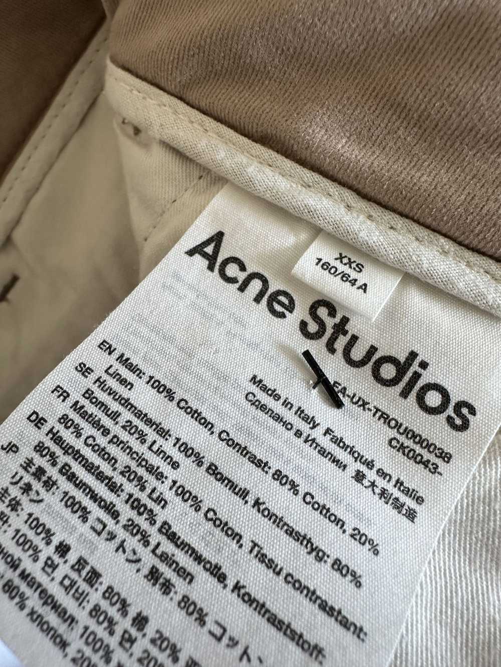 Acne Studios Acne Studios Distressed Wide Leg Tro… - image 8
