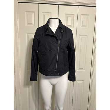 Boden womens Waxed Cotton Bomber Jacket