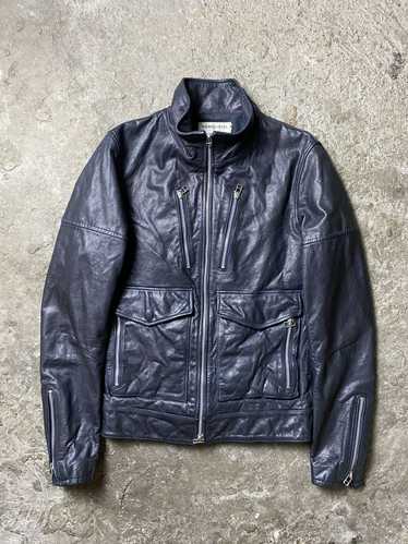 Vanquish Vanquish Biker Leather Jacket