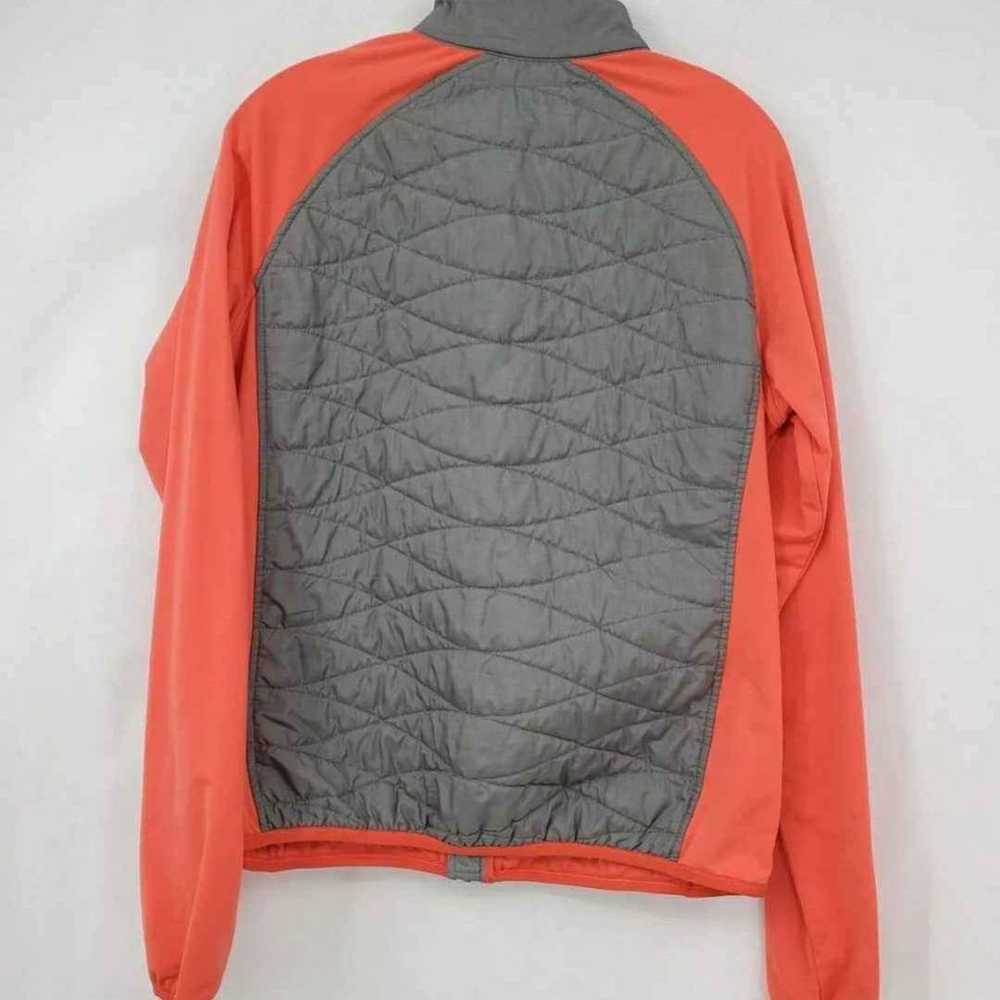 Ariat Cloud 9 Gray Orange Long Sleeve Full Zip Qu… - image 2