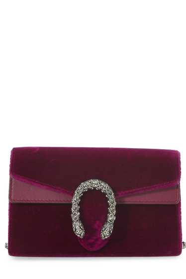 Pink Velvet Dionysus Shoulder Bag Super Mini