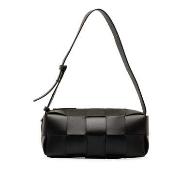 Product Details Bottega Veneta Black Small Intrec… - image 1