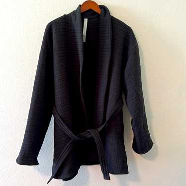 LuluLemon Serene Travels Wrap Black Jacket Size Wo