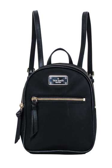 Kate Spade - Black Nylon Mini Backpack