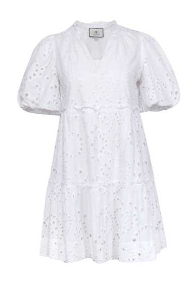 Tuckernuck - White Cotton Eyelet Lace Babydoll Dre