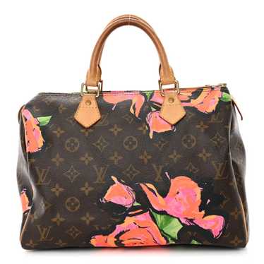 LOUIS VUITTON Monogram Roses Speedy 30 - image 1