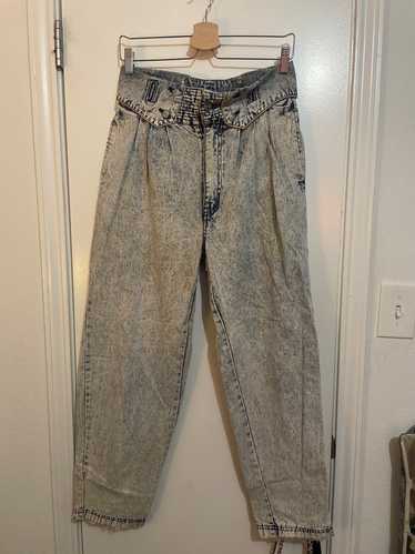 Brand Unknown 80s acid wash jeans (14) | Used,…