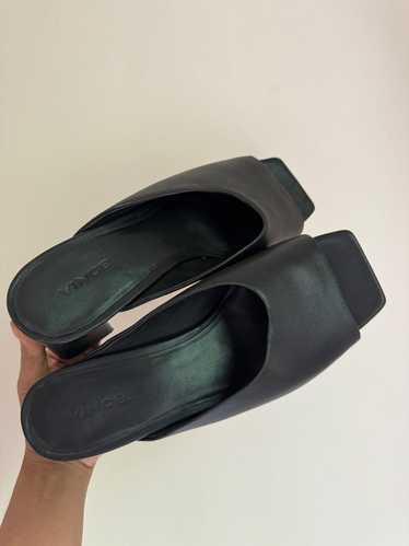 Vince Black Elizabeth Block Heels (7) | Used,… - image 1