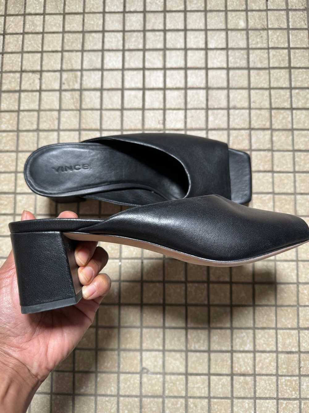 Vince Black Elizabeth Block Heels (7) | Used,… - image 5