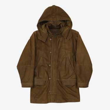 Les Copains Vintage Leather Parka