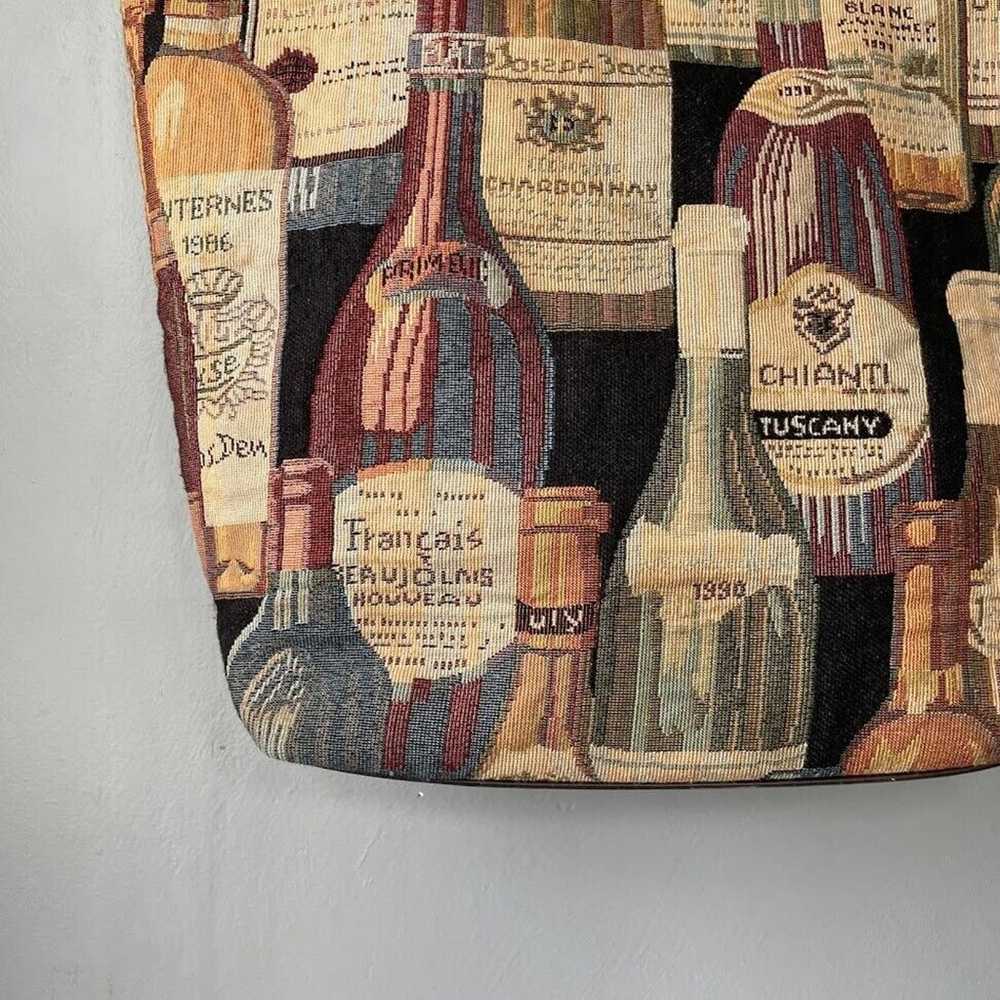 Americana by Sharif Wine Tapestry Woven Tote Bag … - image 6