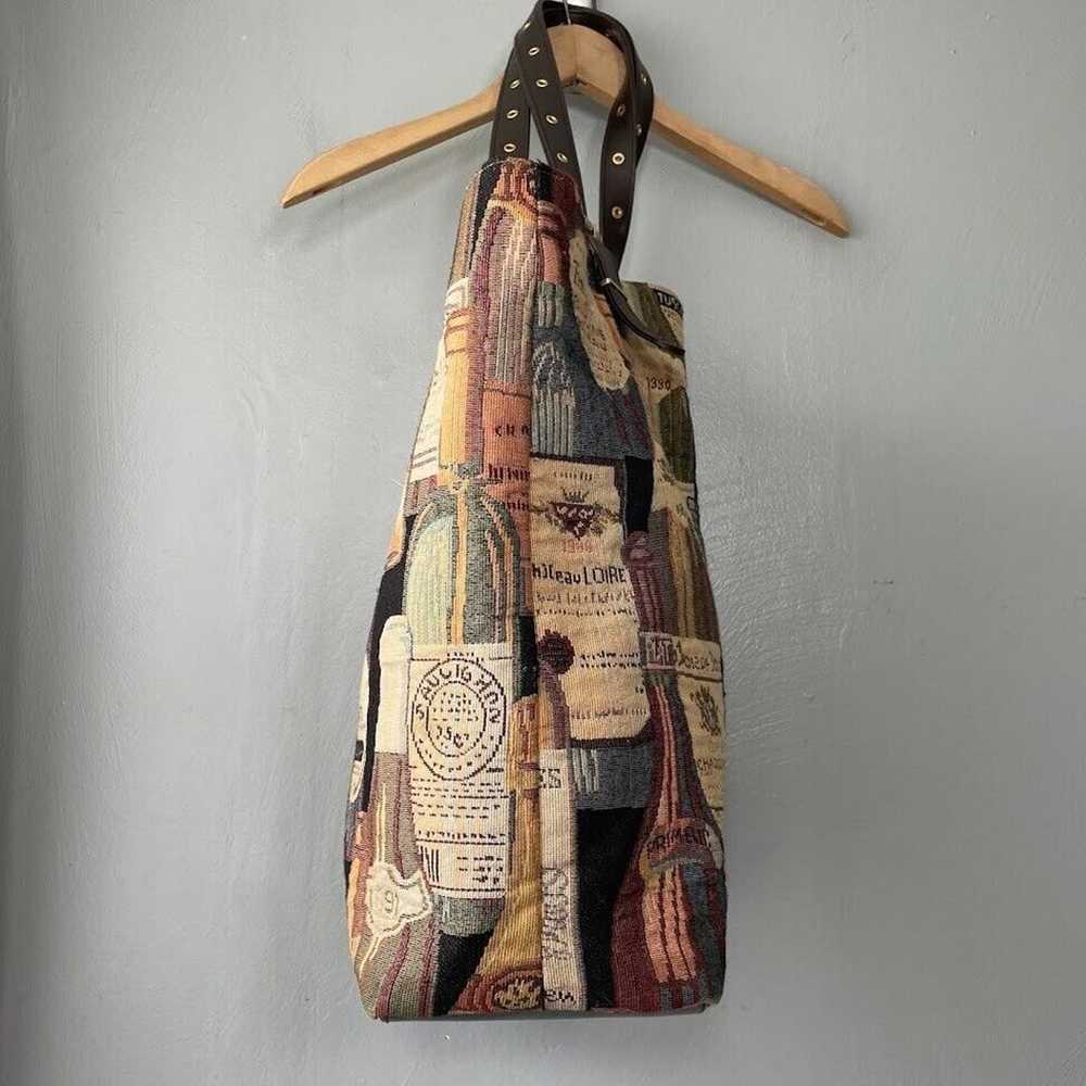 Americana by Sharif Wine Tapestry Woven Tote Bag … - image 7