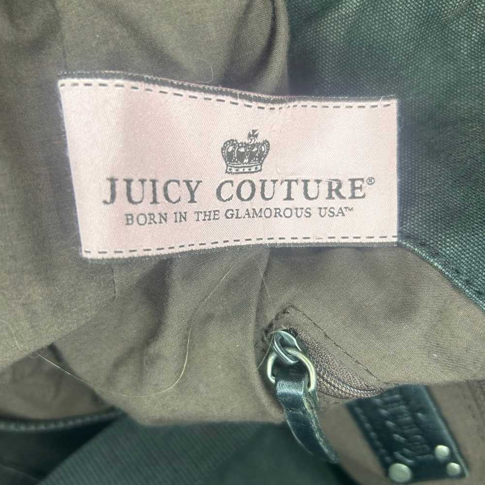 Juicy Couture Vintage Royal Crown Denim Canvas To… - image 3