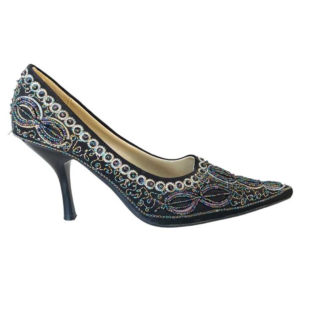 Shiekh beaded embroidered heels - image 2