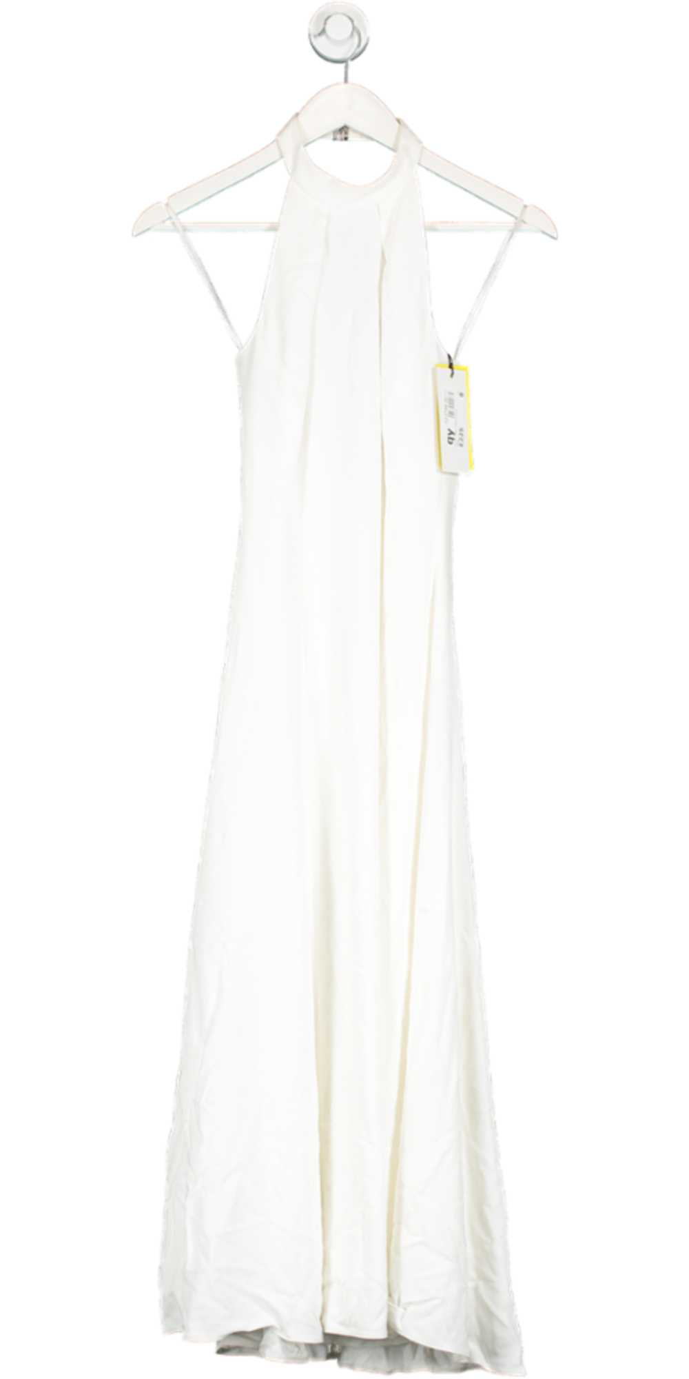 Karen Millen White High Neck Sleeveless Party Dre… - image 1