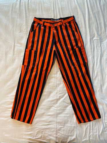 Vintage Striped Cargo Pants