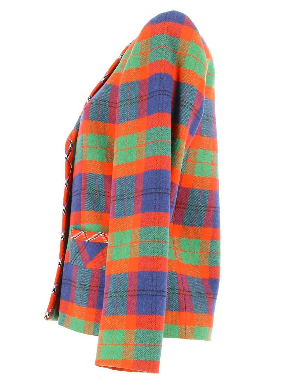 Yves Saint Laurent checked jacket - image 3