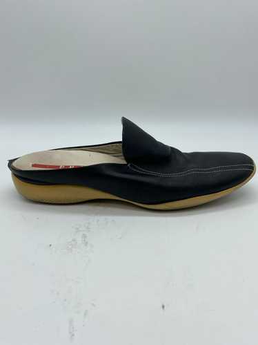 Authenticate Prada Black Slip-On Flat W 6
