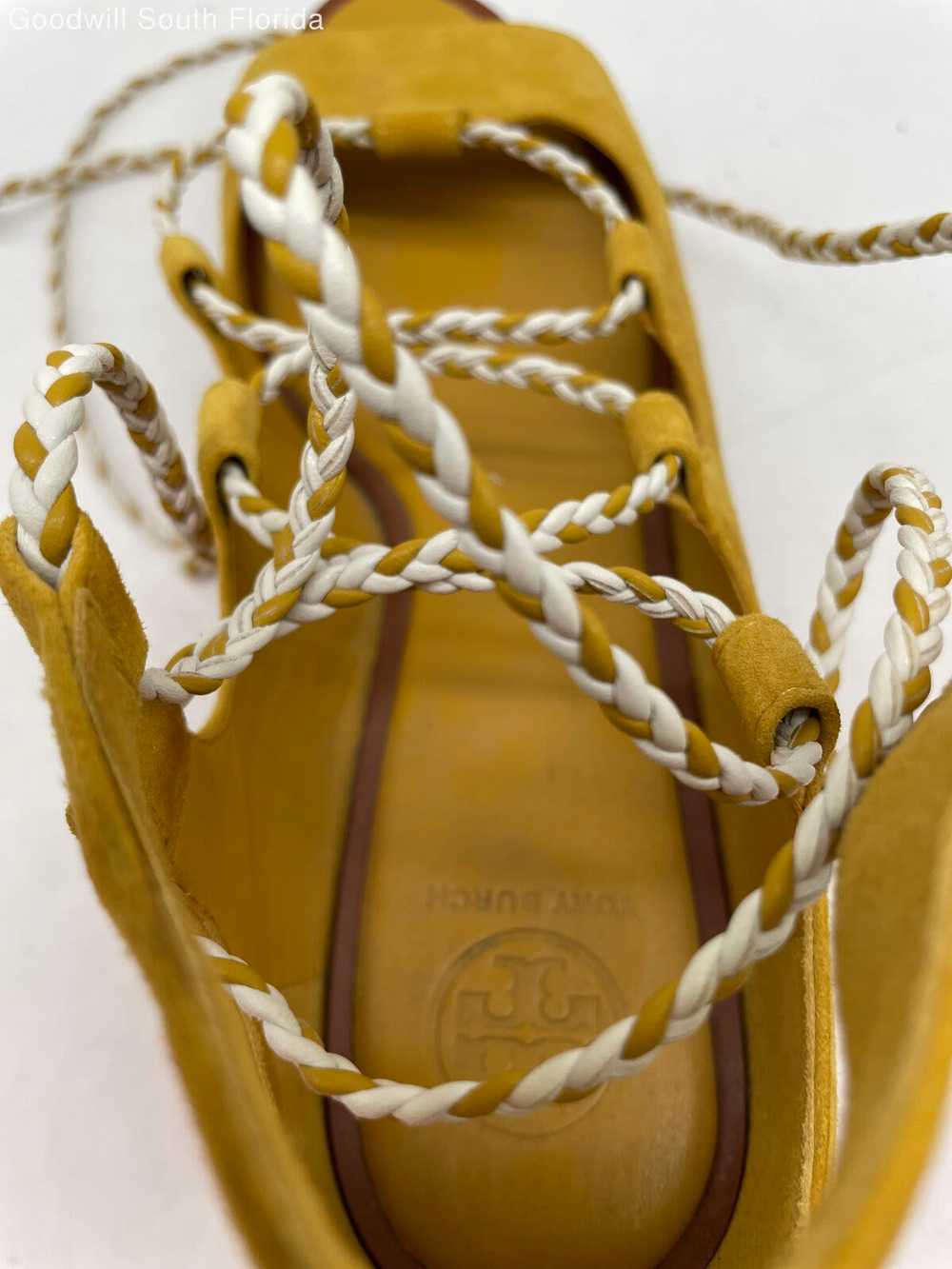 Tory Burch Womens Yellow Shoes Size 10 - image 6