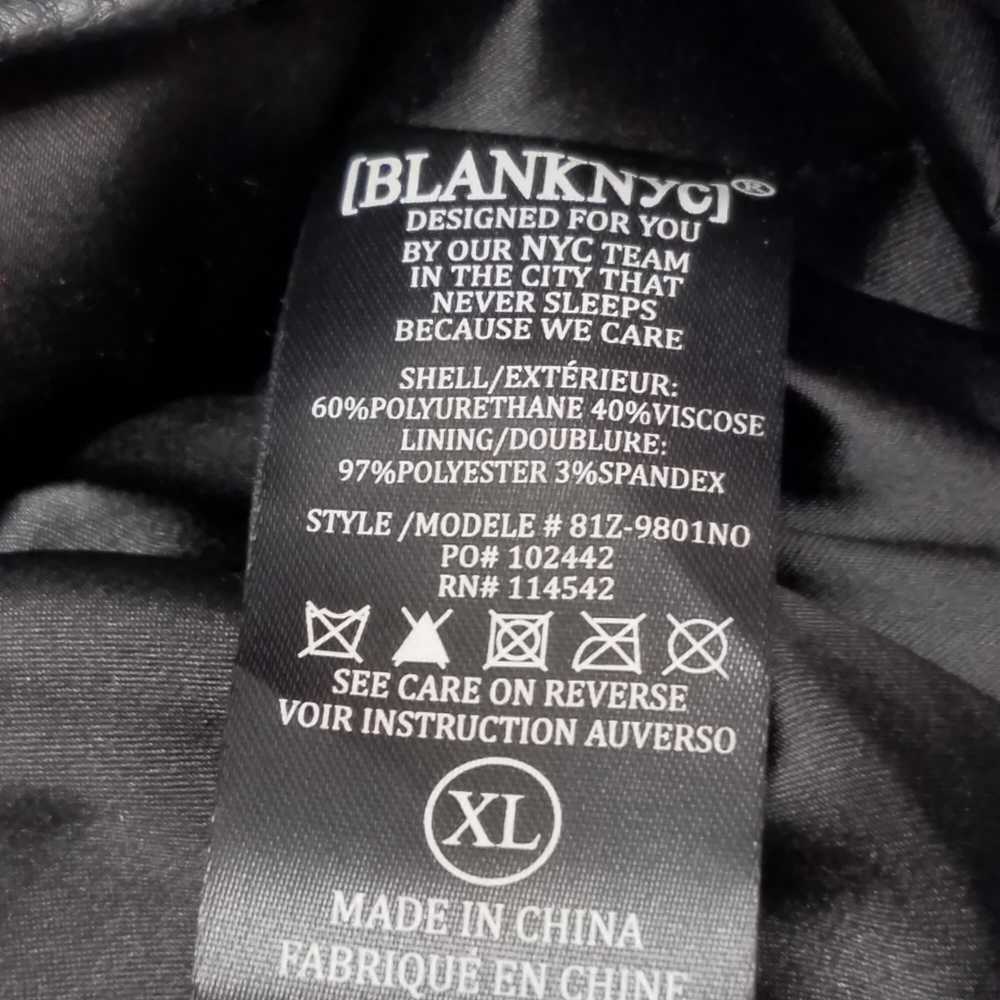 BLANKNYC Blank NYC Black Vegan Leather Fringe Bik… - image 5