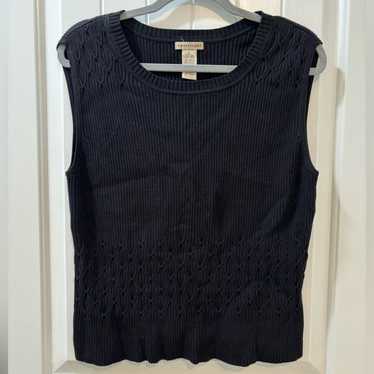 Apostrophe - Black Sweater Vest - image 1