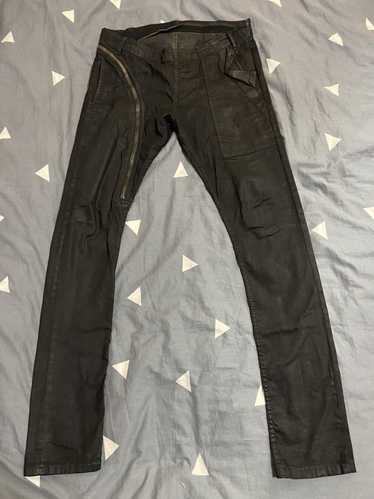 Rick Owens Drkshdw 14ss Aircut Black Mineral Denim