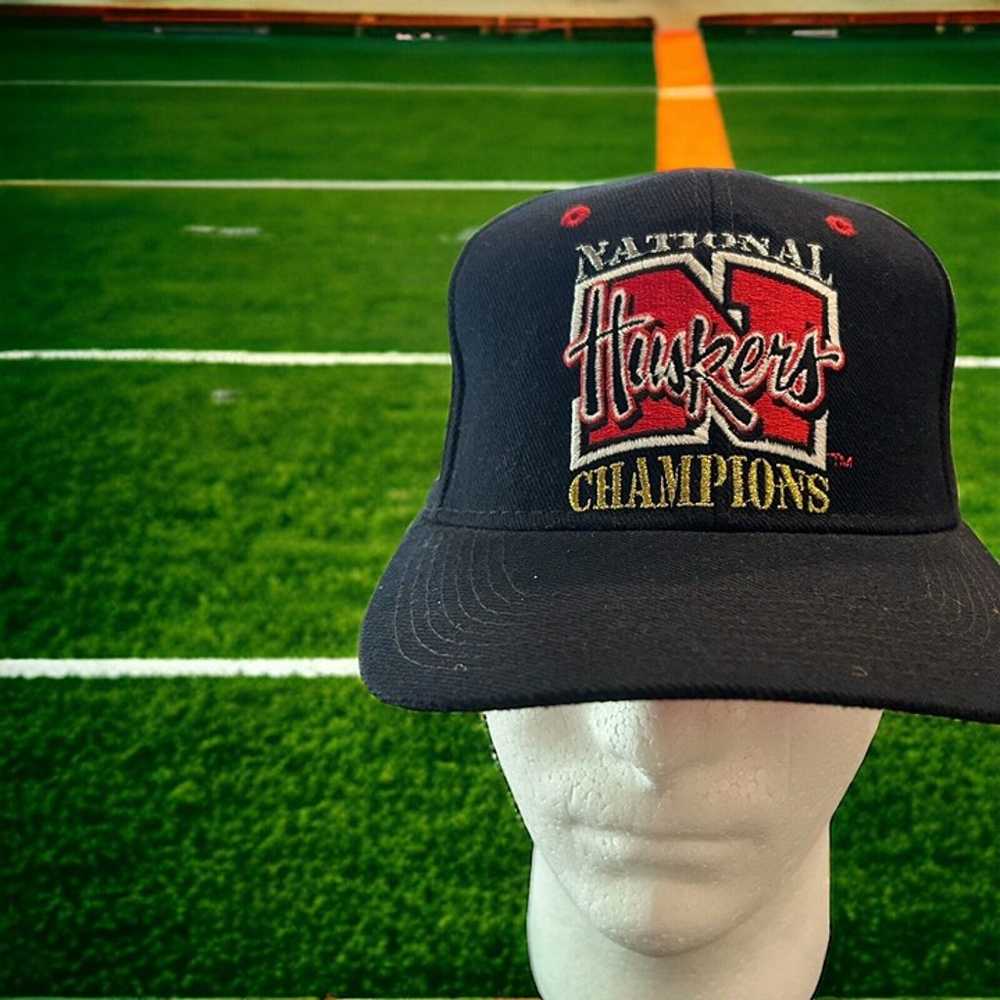 VTG Nebraska Cornhuskers Hat Cap ‘94 ‘95 National… - image 1