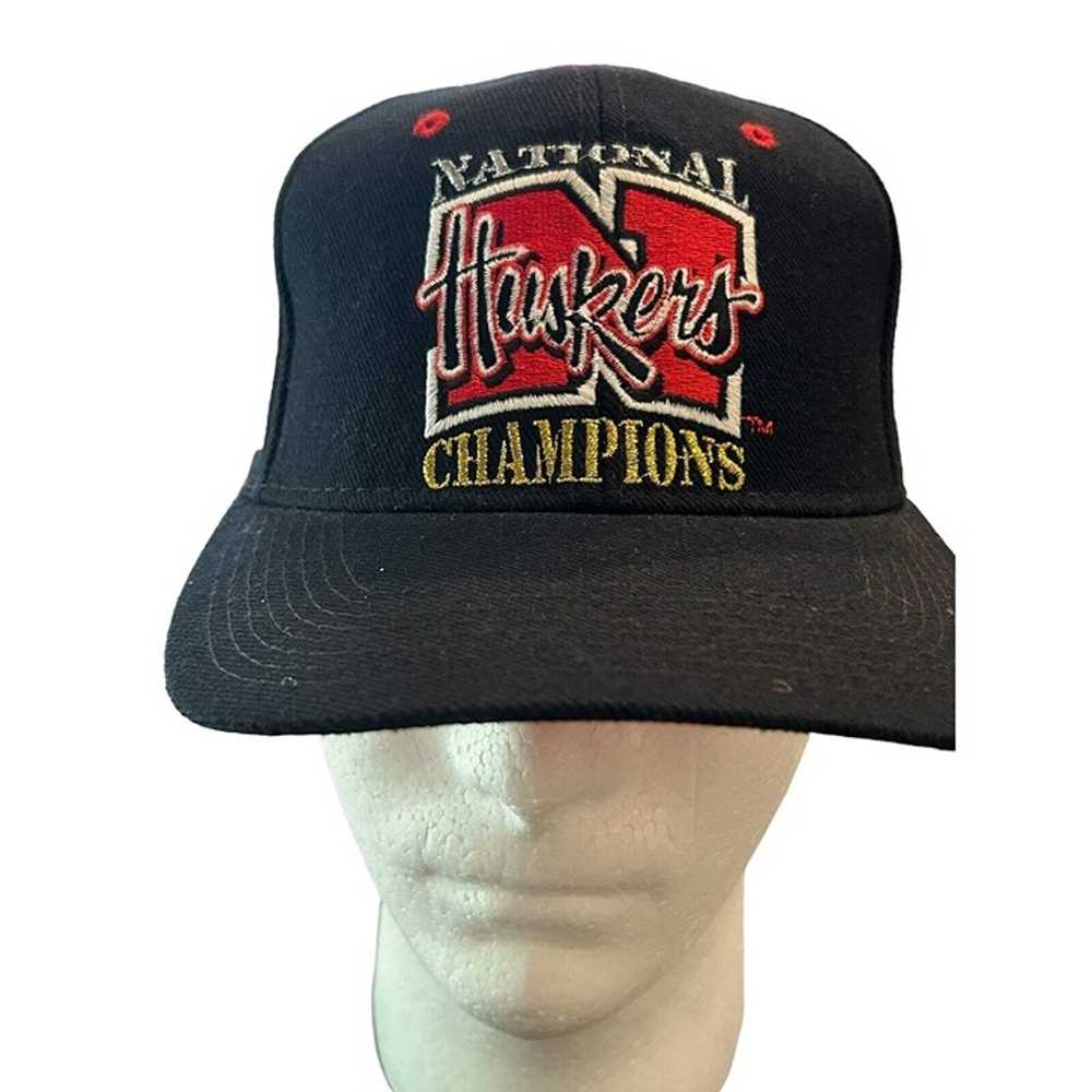VTG Nebraska Cornhuskers Hat Cap ‘94 ‘95 National… - image 2