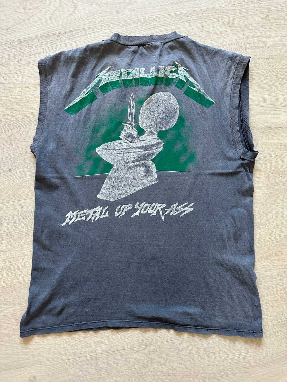 Band Tees × Rock T Shirt × Vintage Metallica slee… - image 3