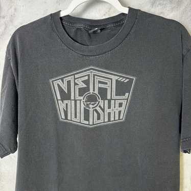 Vintage Metal Mulisha T Shirt Mens L Black Y2K Gru