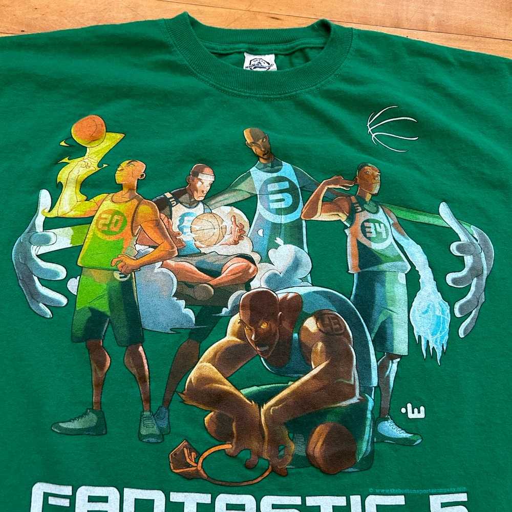 Vintage Boston Celtics "Fantastic 5" Paul Pierce … - image 2
