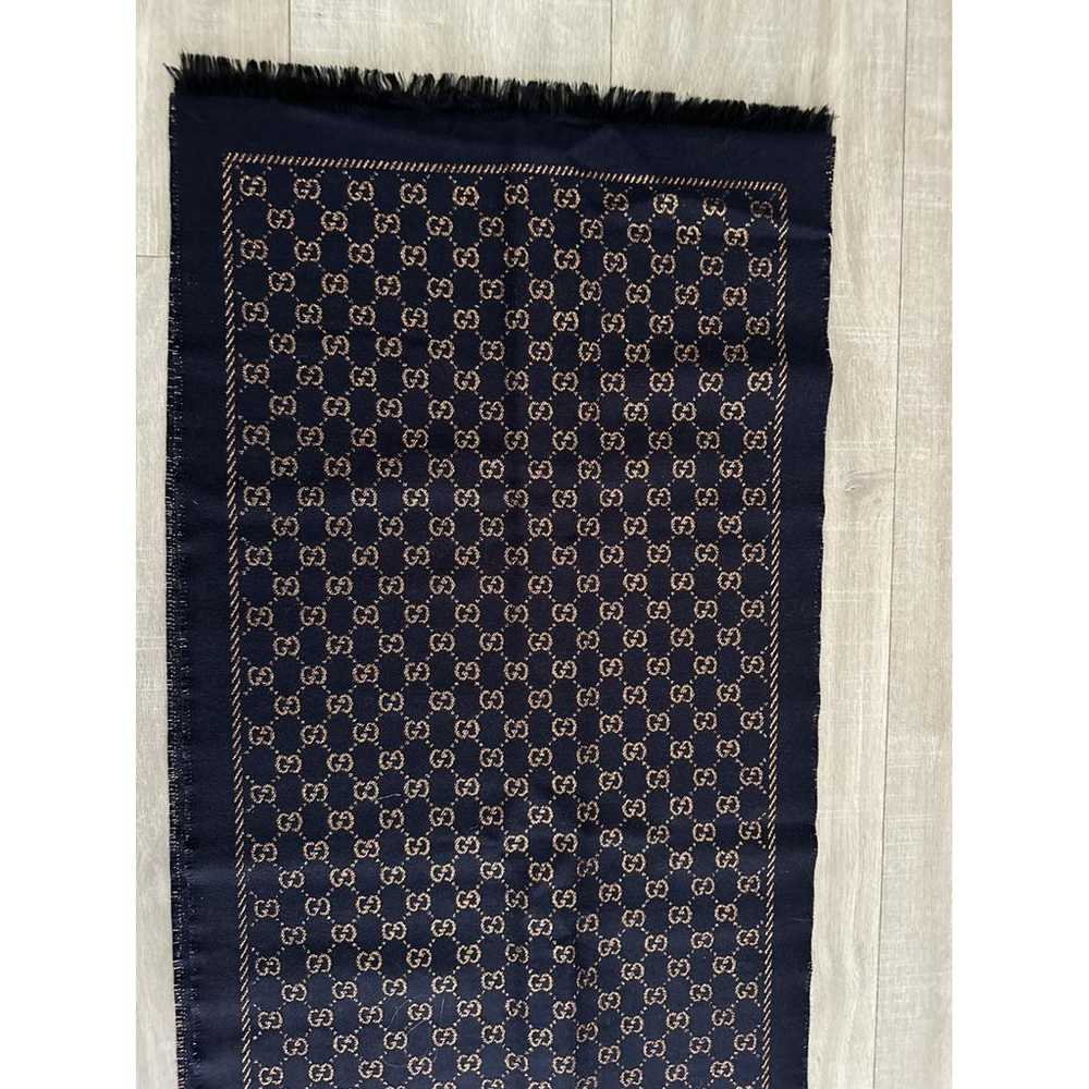 Gucci Wool stole - image 2