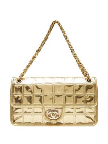 CHANEL Pre-Owned Ice Cube shoulder bag - Gold
