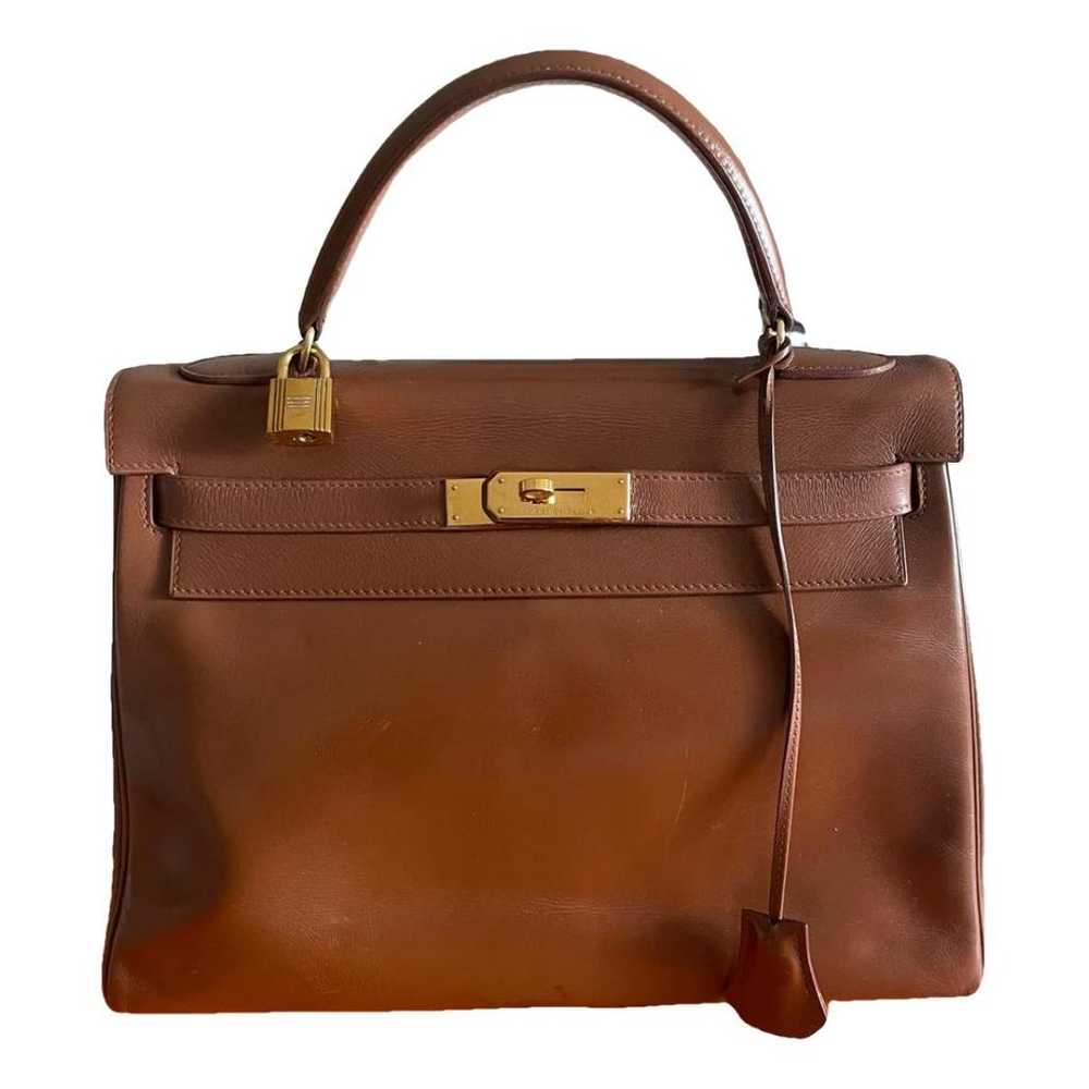 Hermès Kelly 32 leather handbag - image 1