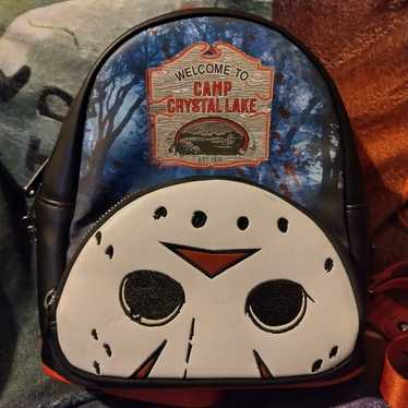 Loungefly Friday The 13th Jason Mask/ Camp Crystal