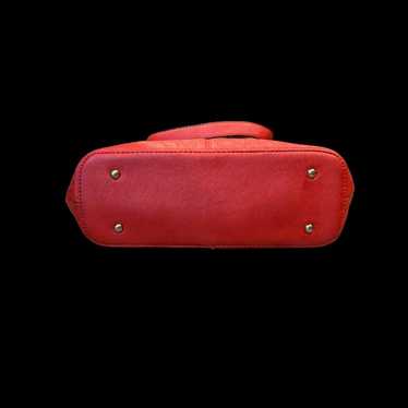 Michael Kors Bright Red Leather Shoulder Bag