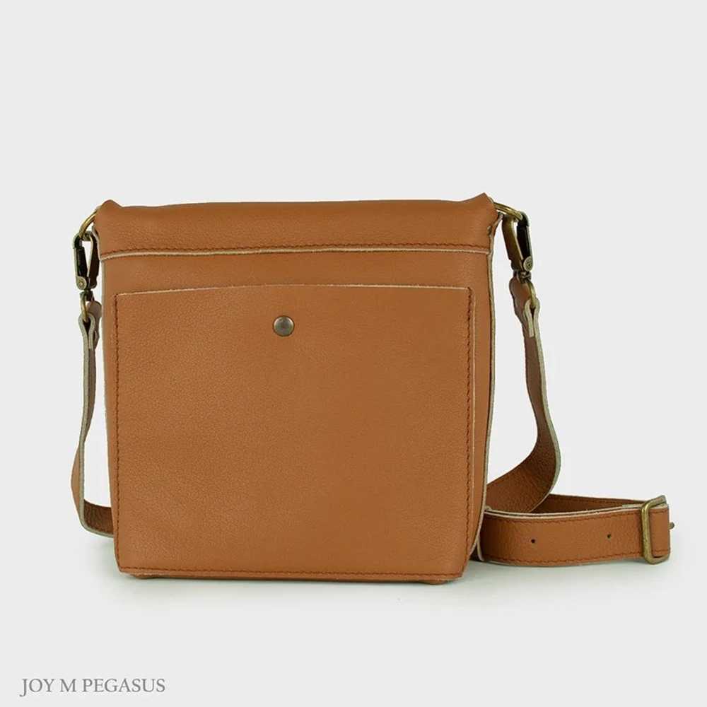 Leather Shoulder Bag for Everyday. Soft Leather - image 3