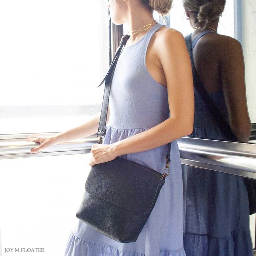 Leather Shoulder Bag for Everyday. Soft Leather - image 6