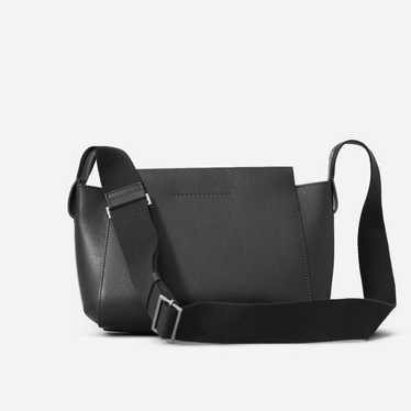 Everlane The Mini Form Leather Bag - Black, Made i
