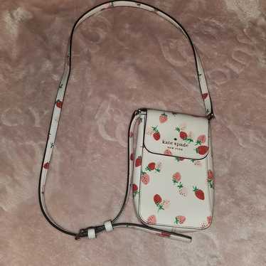 Kate spade staci wild strawberries crossbody