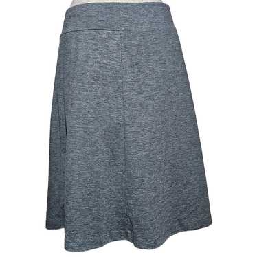 Lands End Grey A Line Skirt Size Small