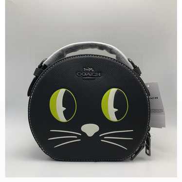 Coach Canteen Crossbody Bag With Halloween Cat - image 1