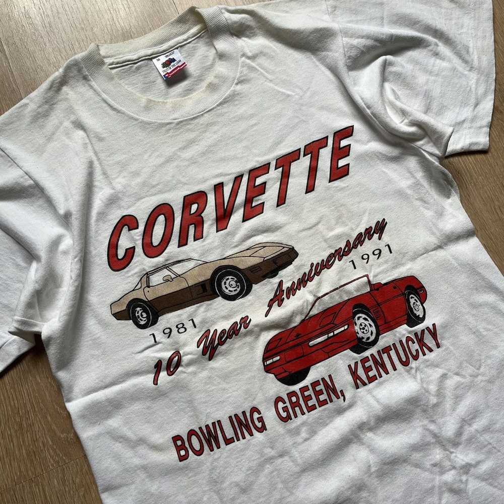 Corvette × Fruit Of The Loom × Vintage Vintage Co… - image 2